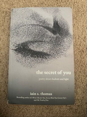 the secret of you by - Gray Cover Poetry Book